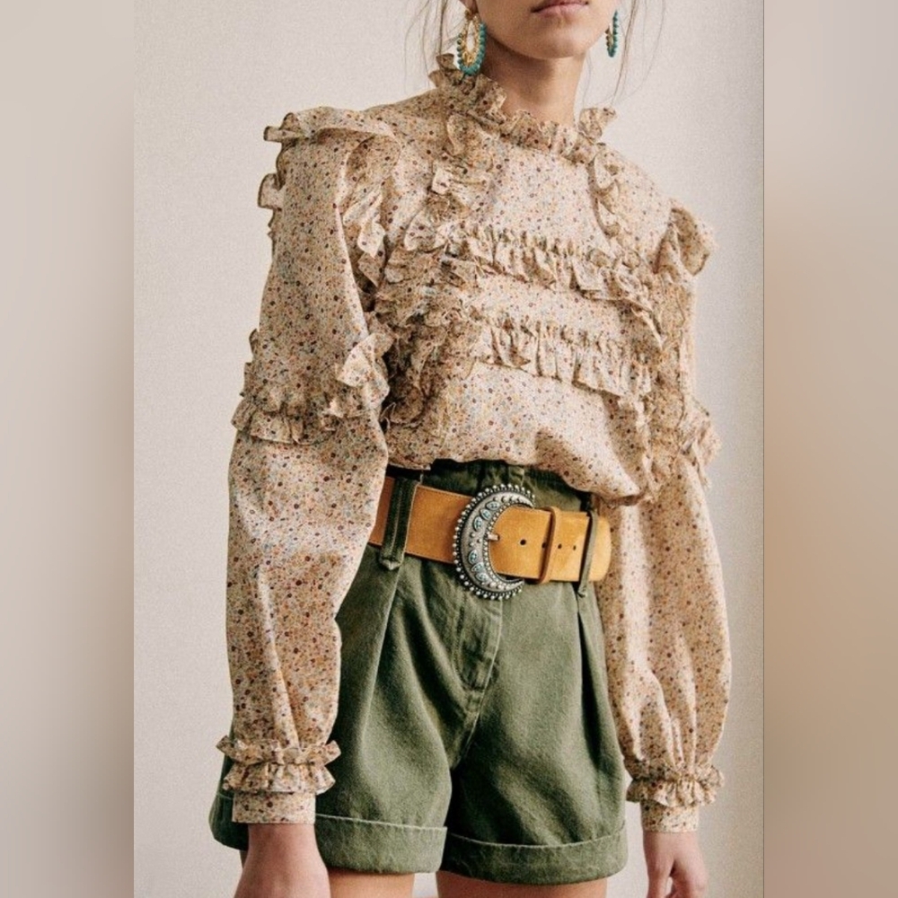 Sezane Emmy Blouse